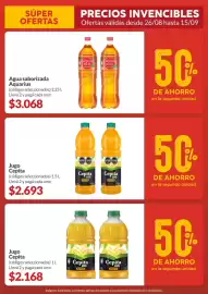 Catálogo Supermercados Aiello Página 2: Cepita jugo €2.168,00, Aquarius agua saborizada €3.068,00