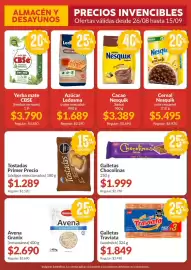 Catálogo Supermercados Aiello Página 3: Primer Precio tostadas €1.289,00, Traviata galletas (sandwich) €1.849,00