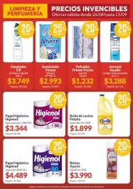Catálogo Supermercados Aiello Página 8: Higienol papel higiénico plus manzan €3.344,00, Felpita rollo de cocina €1.899,00