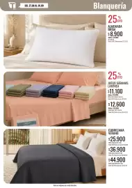 Catálogo Supermercados Tadicor semana 35 Página 13: Almohada brisa €8.900,00, Lanthea juego sábanas €11.100,00