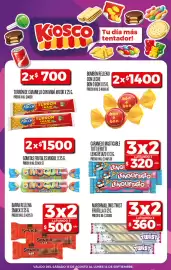 Folleto Supermercados DIA Página 1: Bon o bon bombón relleno con leche €1.400,00, Tutti frutti lengüetazo €320,00