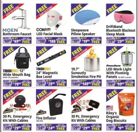Ocean State Job Lot flyer week 35 Page 2: Sunoutly smokeless fire pit €149,99, Toughbuilt 24" Magnetic Box Level €29,99