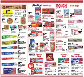 Ocean State Job Lot flyer week 35 Page 16: Food Lock sandwich storage bags €2,00, Hefty 39 Gallon Strong Drawstring €9,99