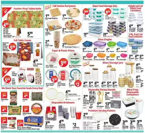 Ocean State Job Lot flyer week 35 Page 9: 9" Paper Plate Or Napkins €2,00, Sun Farms Pistachios €7,99