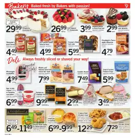Loblaws flyer week 35 Page 5: La Fournee Doree brioche buns €4,99, Dempster's grain bread €4,49