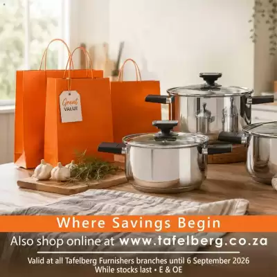Tafelberg Furnishers (valid until 6-09)