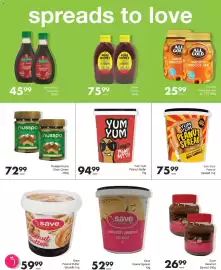 Save catalogue Page 32: Yum Yum Peanut Spread €75,99, Save smooth peanut spread €52,99