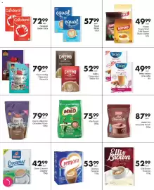 Save catalogue Page 34: Tetley Instant Chai Latte €49,99, Caffino Cappuccino Sticks €52,99