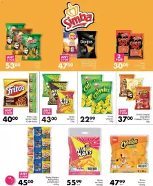 Save catalogue Page 40: Simba Nik Naks €43,00, Fritos Barbecue Flavoured Corn Chips €40,00