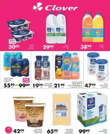 Save catalogue Page 5: Clover Krush Mix Nectar Blend €21,99, Clover Long Life Milk €99,99