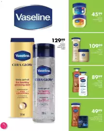Save catalogue Page 65: Vaseline Lotion Pump €89,99, Vaseline Cera Glow Lotion/ Body Cream €109,99