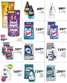 Save catalogue Page 72: Skip Auto Liquid 2lt/ Washing Powder 3kg €139,99, Omo Auto Liquid Powder Capsules €159,99