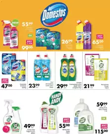 Save catalogue Page 74: Domestos Rimblock €47,00, Surf Dishwashing Liquid 750ml Bottle €23,99