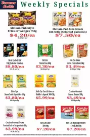 Farmer Jack's catalogue week 35 Page 16: McCain Frozen Peas €3,30, On The Menu Entrée Frozen Meal €3,49