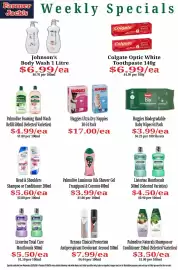 Farmer Jack's catalogue week 35 Page 18: Palmolive Luminous Oils Shower Gel €3,99, Huggies Ultra Dry Nappies €17,00