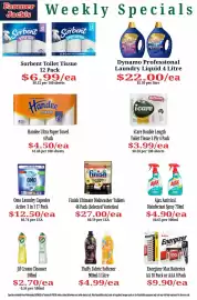 Farmer Jack's catalogue week 35 Page 20: Omo Laundry Capsules Active €12,50, Finish Ultimate Dishwasher Tablets €27,00