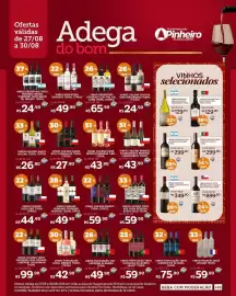 Encarte Pinheiro Supermercado Página 2: Vinho português casal mendes 750ml (tipos) €42,90