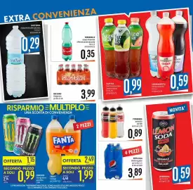 Volantino Emisfero Pagina 10: Powerade assortita €0,89, Gingerino €3,99
