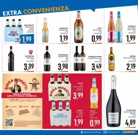 Volantino Emisfero Pagina 11: Le Vie dell'Uva Chianti DOCG €3,39, Cantina Villa Gianna Circeo DOP €3,49