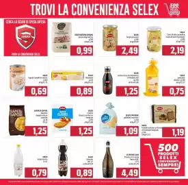 Volantino Emisfero Pagina 23: Selex crostini classici €1,25, SELEX NATURA CHIAMA Farfalle integrali biologiche €0,99