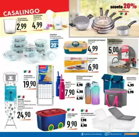 Volantino Emisfero Pagina 27: Borsa termica Galileo €4,99, Bottiglia motivazionale colorata €3,90