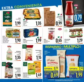 Volantino Emisfero Pagina 3: Nobile polpa finissima di pomodoro €1,99, Mulino Bianco friabili grissini classici €1,15
