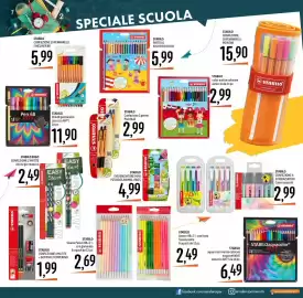 Volantino Emisfero Pagina 31: Stabilo aquacolor matite colorate acquarellabili €6,49, Stabilo Pastel HB=2½ €2,69