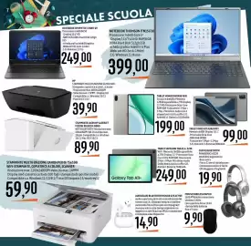 Volantino Emisfero Pagina 38: Samsung Galaxy Tab A11+ €249,00, Tablet Inno Hit Aura Wifi €99,00