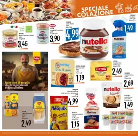 Volantino Emisfero Pagina 4: Ibooni burro di arachidi cremoso €3,45, Morato Nuvolatte €1,49