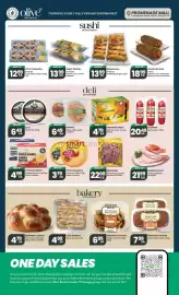 Olive Branch flyer week 35 Page 5: Fontaine sante protein hummus €4,99, Olive branch apple sponge cake €4,99