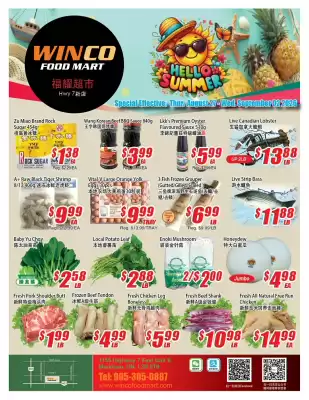 WinCo Food Mart (valid until 2-09)