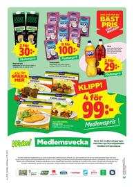 Stora Coop reklamblad vecka 36 Sida 12: Havredryck, Medlemspris, Kokosmjölk, Medlemspris