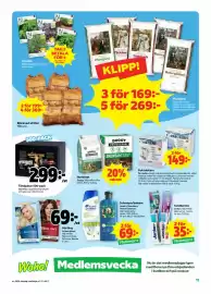 Stora Coop reklamblad vecka 36 Sida 11: Fuktslukare €149,00, Schampo/balsam, Medlemspris