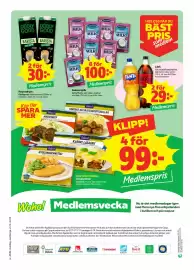 Stora Coop reklamblad vecka 36 Sida 12: Havredryck, Medlemspris, Kokosmjölk, Medlemspris