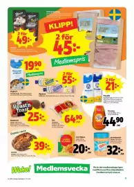 Stora Coop reklamblad vecka 36 Sida 5: Levain €39,00, Salami €49,00