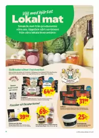 Stora Coop reklamblad vecka 36 Sida 6: Surkål med rökt fläsk €39,90, Kryddkorv €64,90