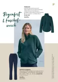 Tchibo Eduscho Flugblatt Seite 13: Teddyjacke €34,99, Softshell-Joggpants €24,99