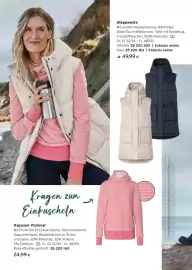 Tchibo Eduscho Flugblatt Seite 14: Steppweste €49,99, Steppweste €49,99