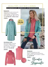 Tchibo Eduscho Flugblatt Seite 6: Regenparka €79,99, Strickfleece-Jacke €29,99