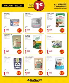 Volantino Arcaplanet Pagina 10: Natural Trainer Bocconcini Adult €1,00, Life Cat natural €1,00