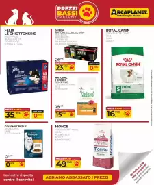 Volantino Arcaplanet Pagina 19: Sheba Nature's Collection €23,99, Natural Trainer Sensitive €15,99
