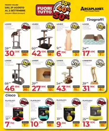 Volantino Arcaplanet Pagina 7: LOVEDÌ TIRAGRAFFI LOFT €27,99, Luna&Teo tiragraffi wave €31,99