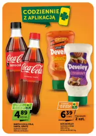 Groszek gazetka | Supermarket Strona 13: Napój Coca Cola, Fanta, Sprite €4,89, Sos Develey Czosnkowy €6,39