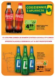 Groszek gazetka | Minimarket Strona 11: Piwo Lech €2,99, Napój Coca Cola, Fanta, Sprite €4,89