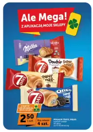 Groszek gazetka | Minimarket Strona 2: Rogalik 7Days, Milka €2,50