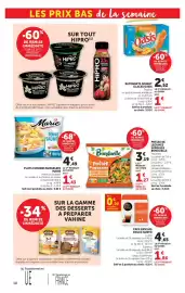 Catalogue U Express page 10: Marie Penne Saumo €4,49, Bonduelle Poêlée Paysanne €3,19