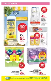 Catalogue U Express page 4: Always Discreet €4,56, Nana protege lingeries €2,99