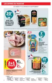 Catalogue U Express page 6: Socopa Chipolatas €2,99, CHARAL Cheese x2 €2,49
