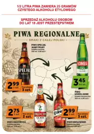 ABC gazetka | Supermarket Strona 18: Piwo Królewskie €2,99, Piwo Łomża €3,45