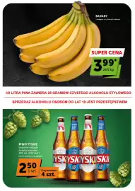 ABC gazetka | Supermarket Strona 4: Banany €3,99, Piwo bezalkoholowe Tyskie €2,50